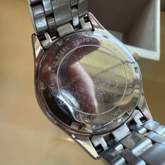 Michael Kors Kiley Pave Glitz Two-Tone  Watch - Picture 5 of 5